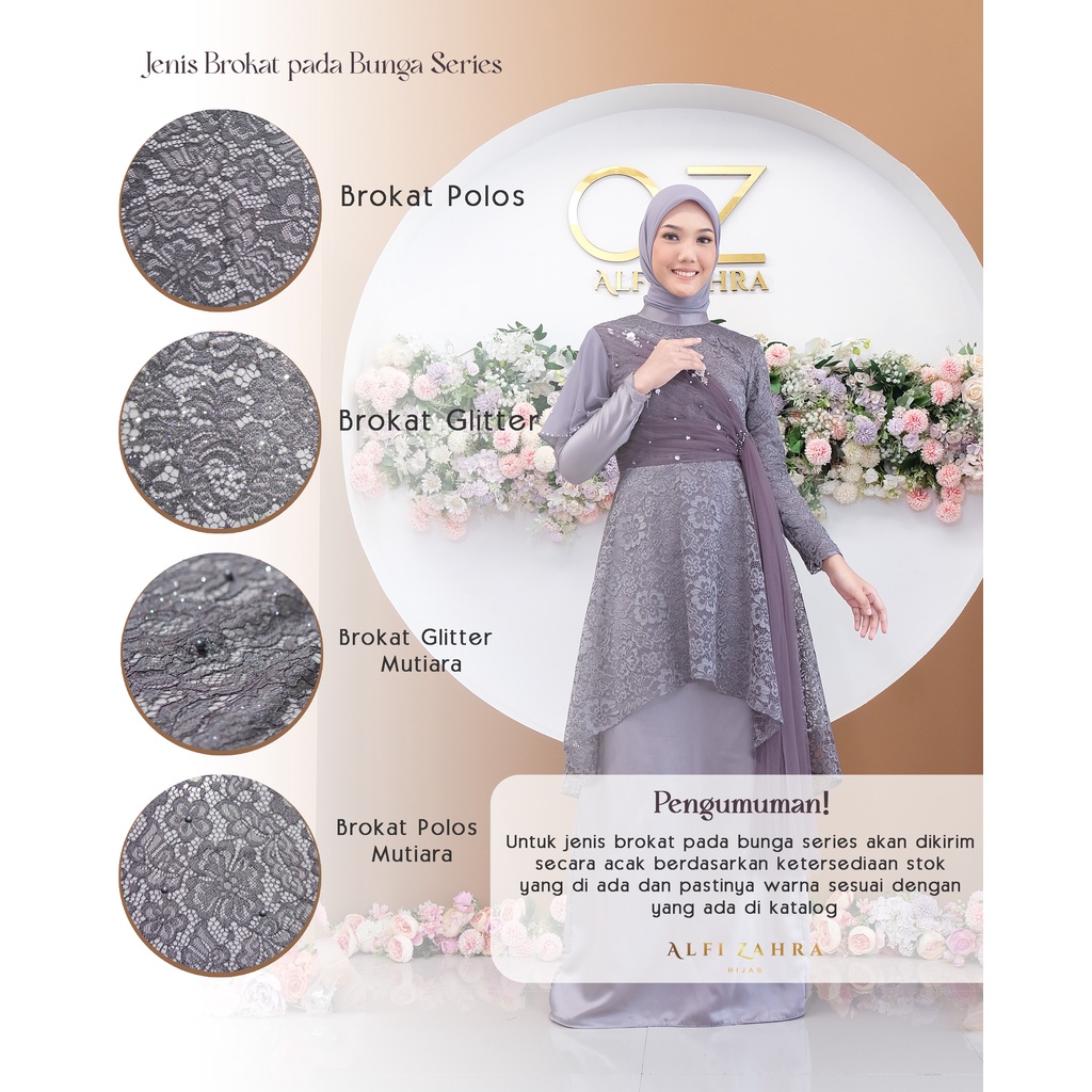 (PRE-ORDER) Malwa Dress Brokat