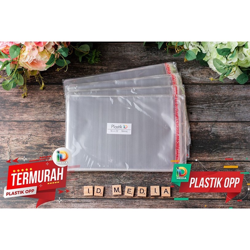 16 x 22 cm Plastik Opp