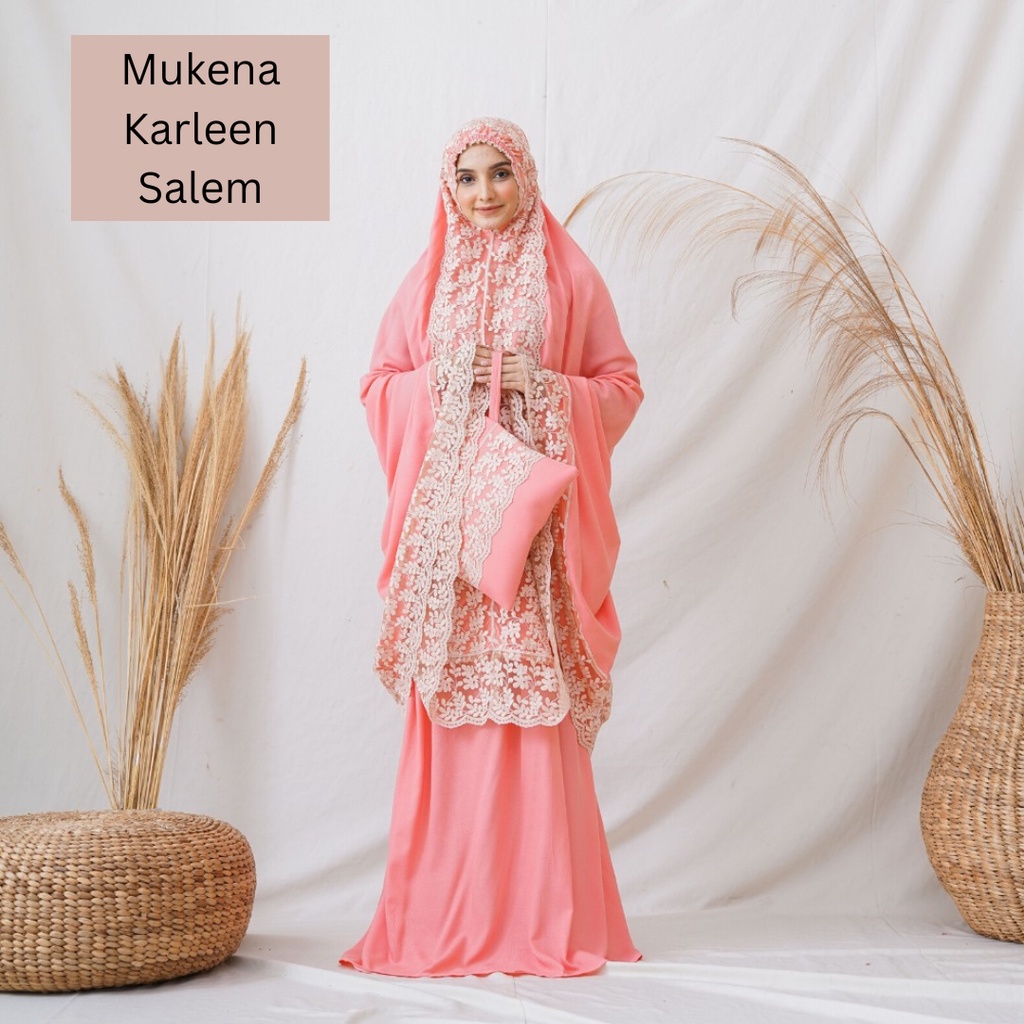 Jumuna - Mukena Dewasa Lace Mikro Karleen