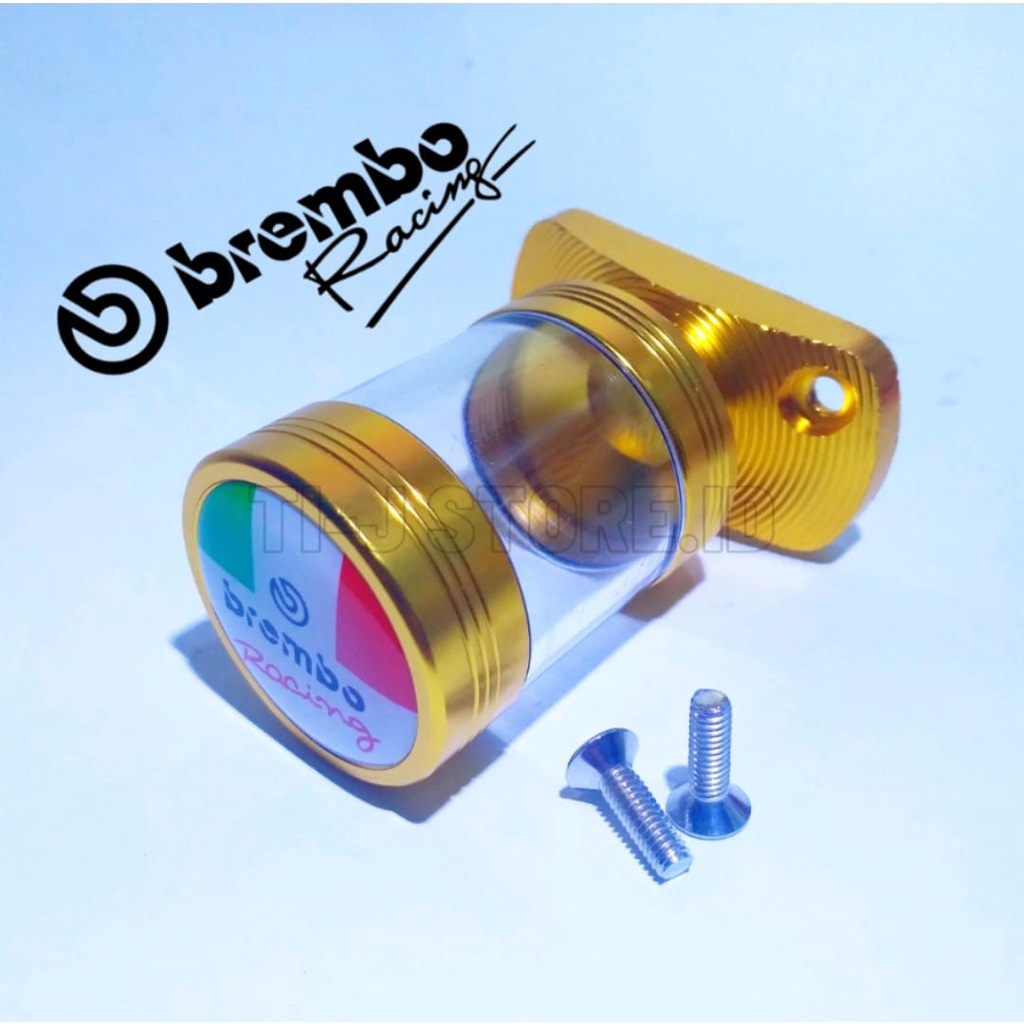 TABUNG MINYAK REM BREMBO MODEL STEMPEL UNIVERSAL MOTOR YAMAHA DAN HONDA