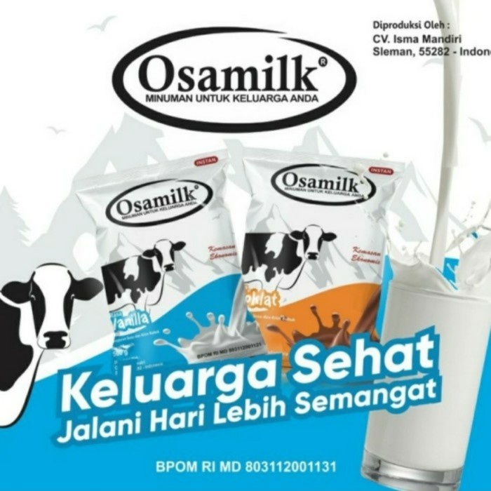 

Susu OSAMILK Original 500 Gr - Susu Penggemuk Badan & Penambah Nafsu Makan Gemuk Badan