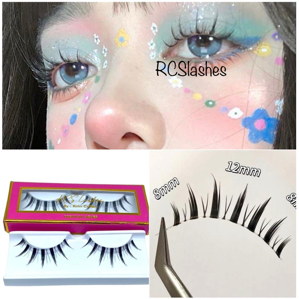 RCS ✅ DOUYIN lashes bulu mata palsu comic jepang ulzzang girl makeup KODE LK02