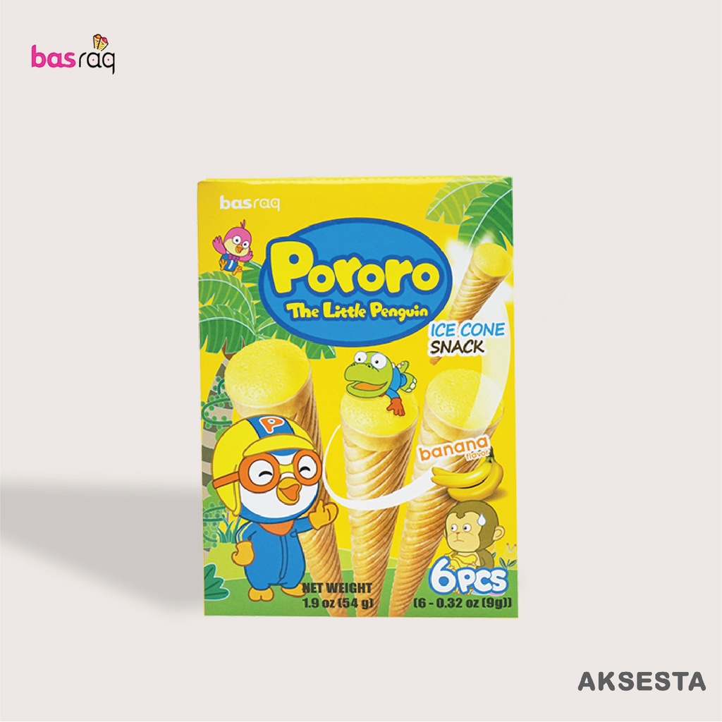 

Pororo Ice Cone Snack Banana 54 gr