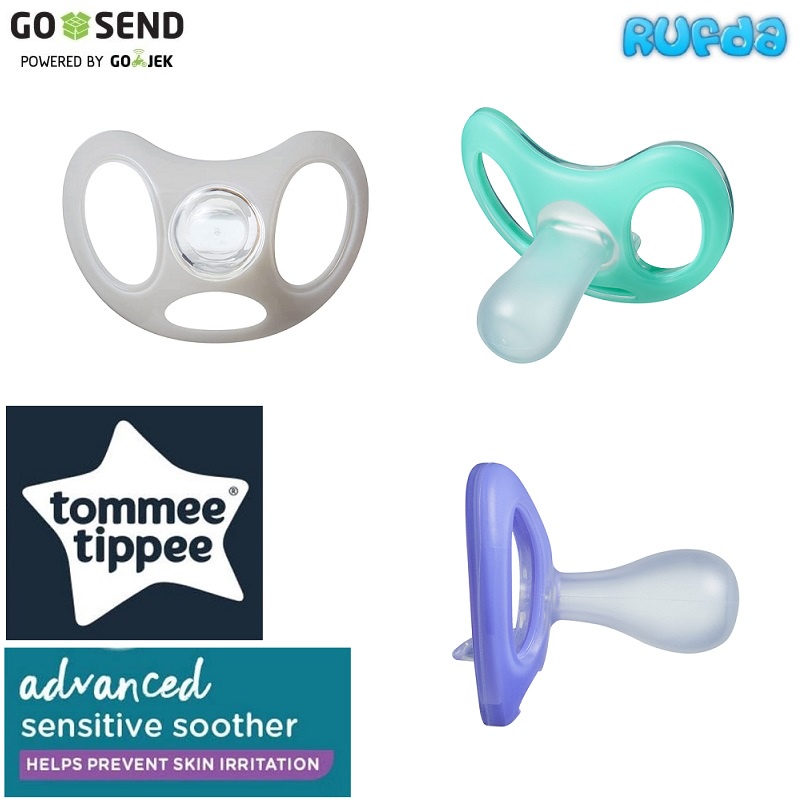 Tommee Tippee Advanced Sensitive Soother Pacifier Empeng Bayi Orthodontic BPA BPS Free