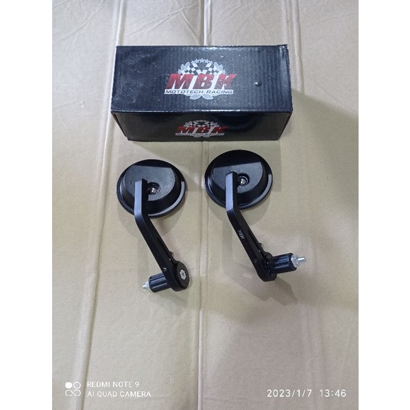 Spion jalu cnc bulat kaca biru