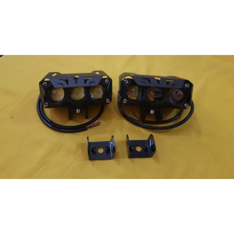 Led Mini Projie 3 Mata Mini Projie 3 Lensa