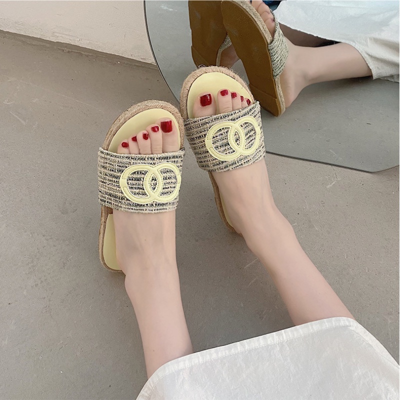 [✅BISA COD] Sandal Wanita Import OOM Slipers viral 2022 1901