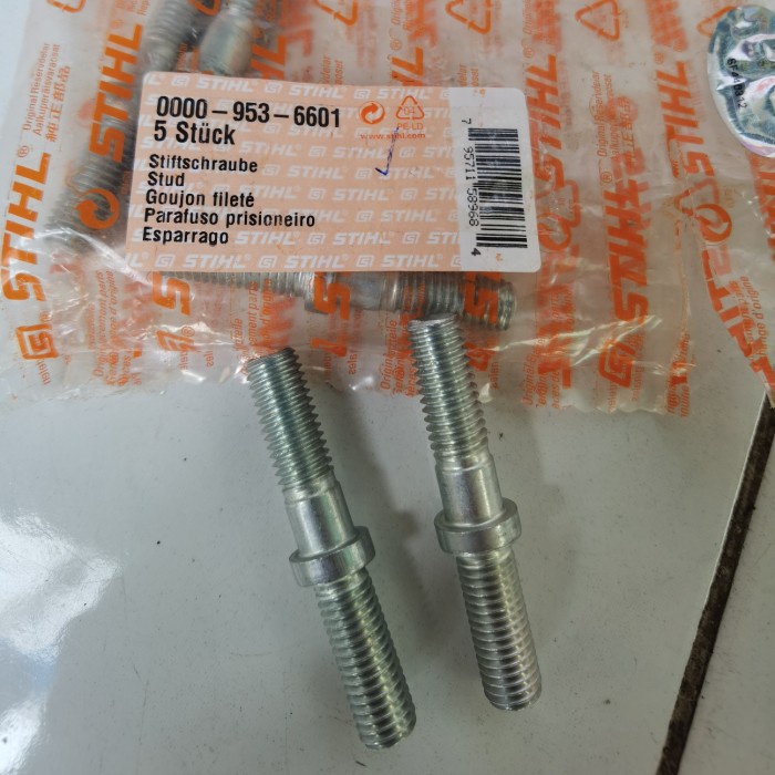 stud bar baut bar chainsaw senso STIHL 070 STIHL ASLI PER PASANG