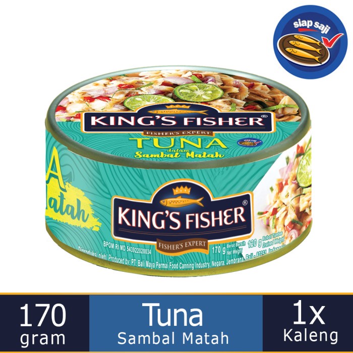 

King's Fisher Tuna Dalam Sambal Matah 170 gr