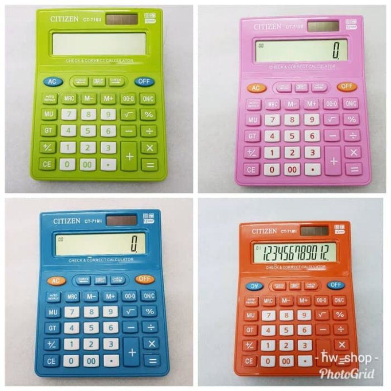 

kalkulator//citicen CT _719/kalkulator 12digit termurah