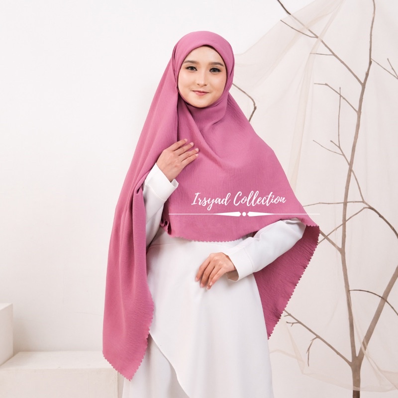 JILBAB SEGIEMPAT LASERCUT KRINGKEL AIRFLOW 130X130 | Jilbab 130x130