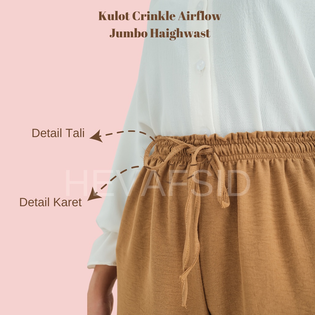 KULOT CRINCKLE AIRFLOW JUMBO HAIGHWAIST