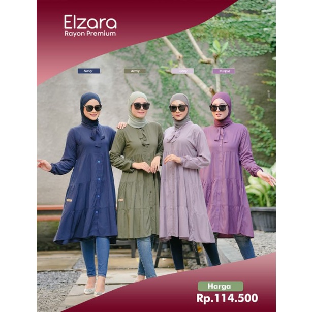 tunik elzara @ ghina fashion