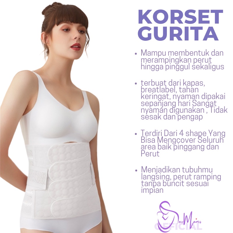 Stagen Gurita Bengkung Ibu Setelah Pasca Habis Melahirkan Postpartum Super Jumbo Corset Korslet Korset Pelangsing Pengecil Penghilang Perut Buncit Wanita Big Size Oversize Ukuran M L XL XXL XXXL XXXXL XXXXXL Oversized Bigsize Body Shape Slimming Perekat