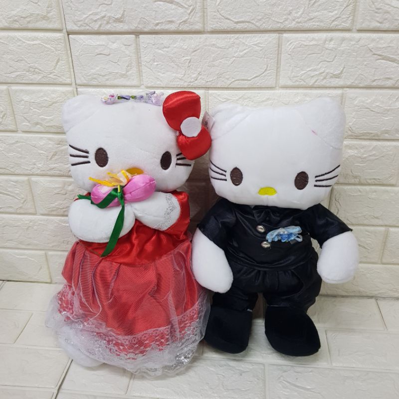 SALE  BONEKA HELLO KITTY COUPLE