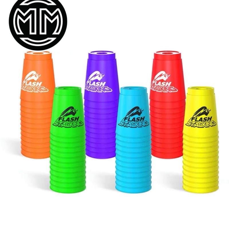 Mainan Edukasi Susun Gelas Stacking Cup Gelas Magic Flying Cup YG14