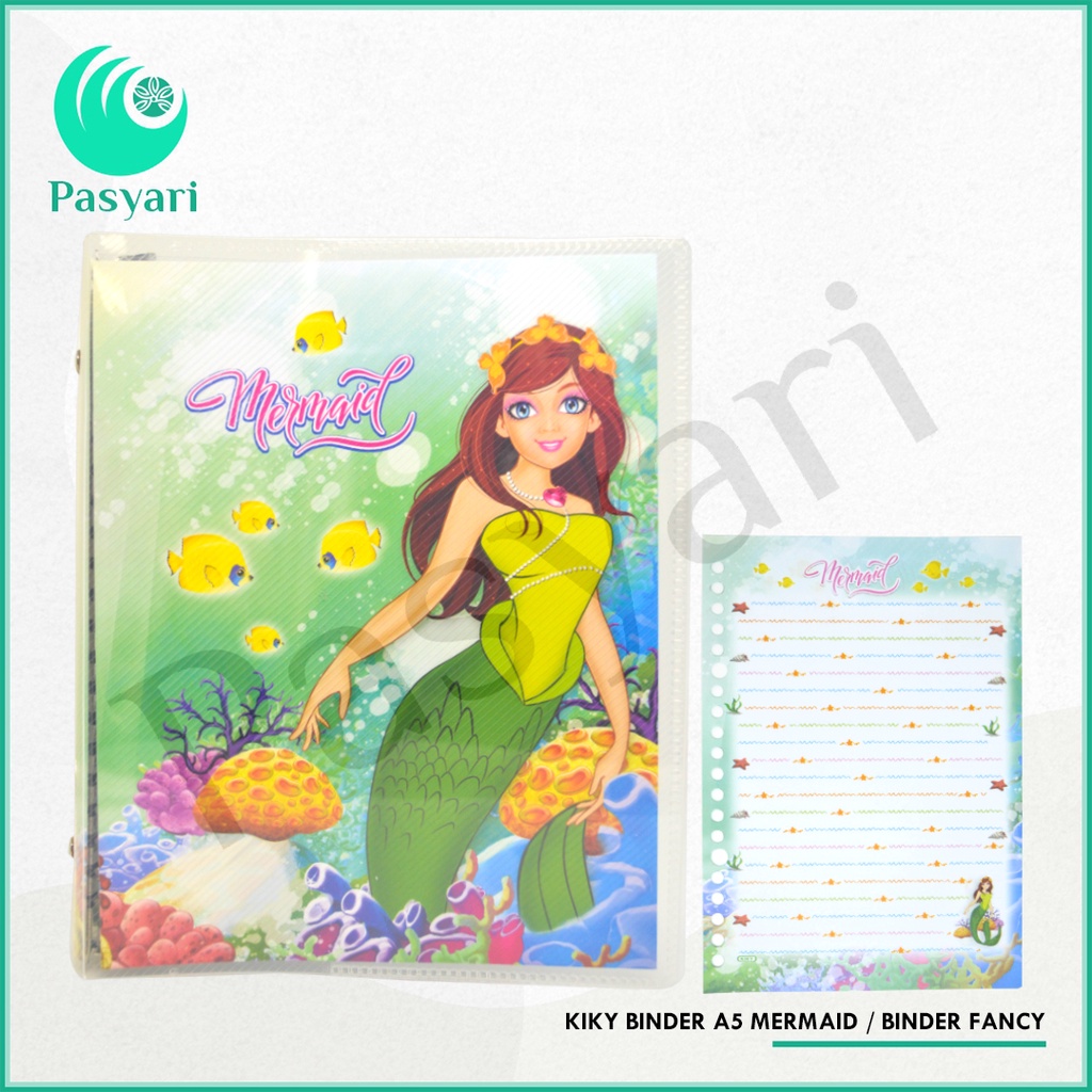 

Kiky Binder A5 Mermaid / binder fancy
