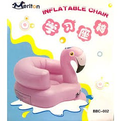 Meriton BBC-002 Baby Bath Inflatable Chair Built In Pump - Kursi Mandi Bayi