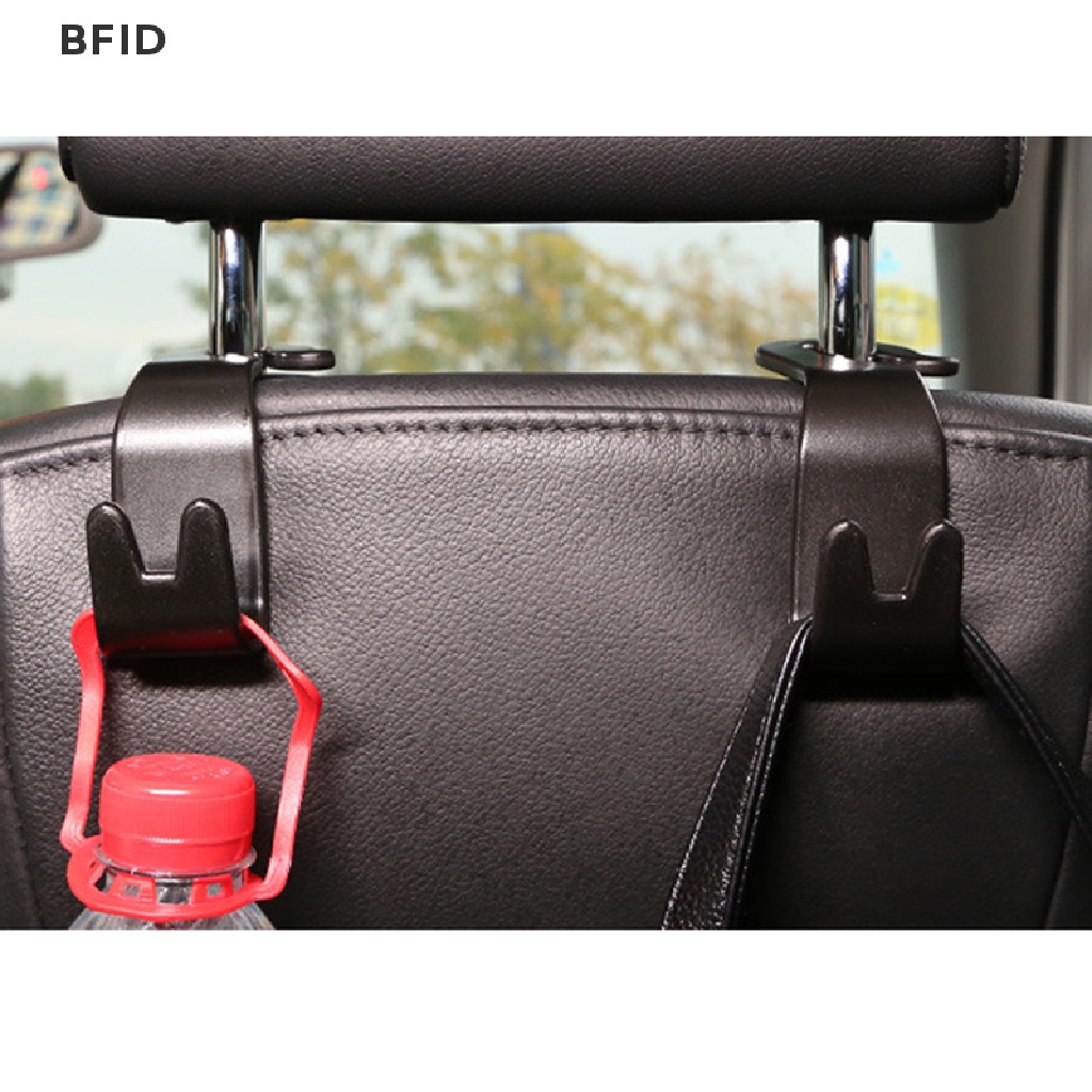 [BFID] Universal Car Headrest Back Seat Hook 2pcs Gantungan Kursi Holder Organizer Kendaraan [ID]