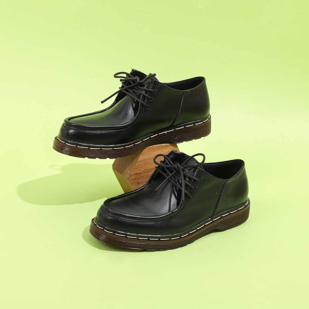 sepatu kulit pria sepatu clark style sepatu pantofel pria sepatu kerja pria flavio boston