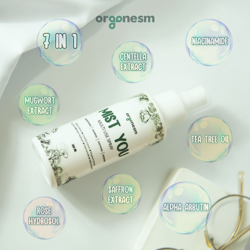 Face Mist You Multi Use Face Spray / Facemist 100 ml Original (BPOM) by Organesm