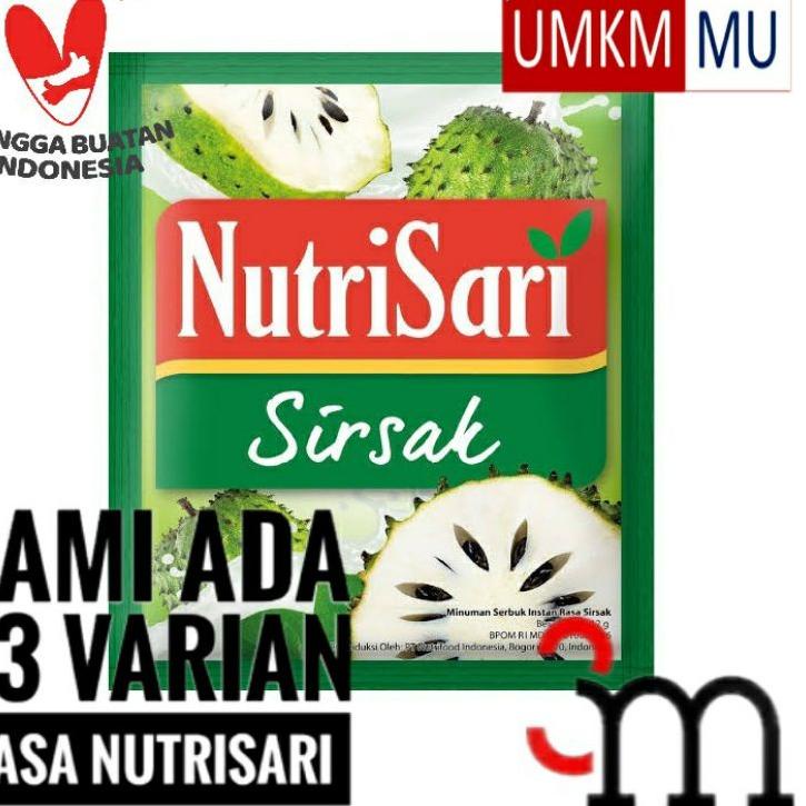 

IdM2y2X NutriSari - Sirsak (1 renceng = 10 sachet)