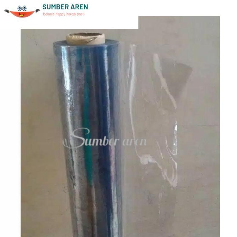 FATDS6036 Plastik Mika Bening Lentur Meteran Untuk Taplak Meja Tebal 0,15 mm- 0,20mm