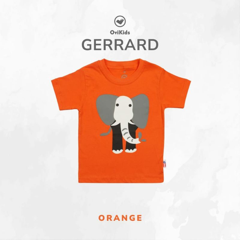 OVI KIDS - GERRARD Kaos Anak Laki-laki Perempuan (Unisex) “Animal Tee”