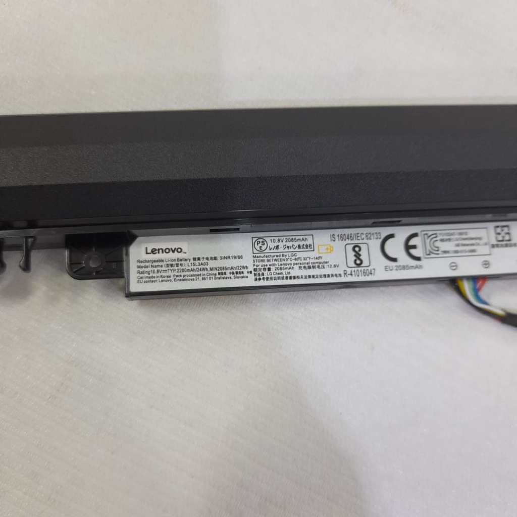 BATERAI Battery Batre Laptop LENOVO IDEAPAD 110-14IBR 110-15ACL L15C3A03 L15S3A02 L15L3A03