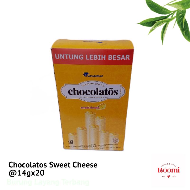 

Gerry Chocolatos sweet cheese 14grx20pcs