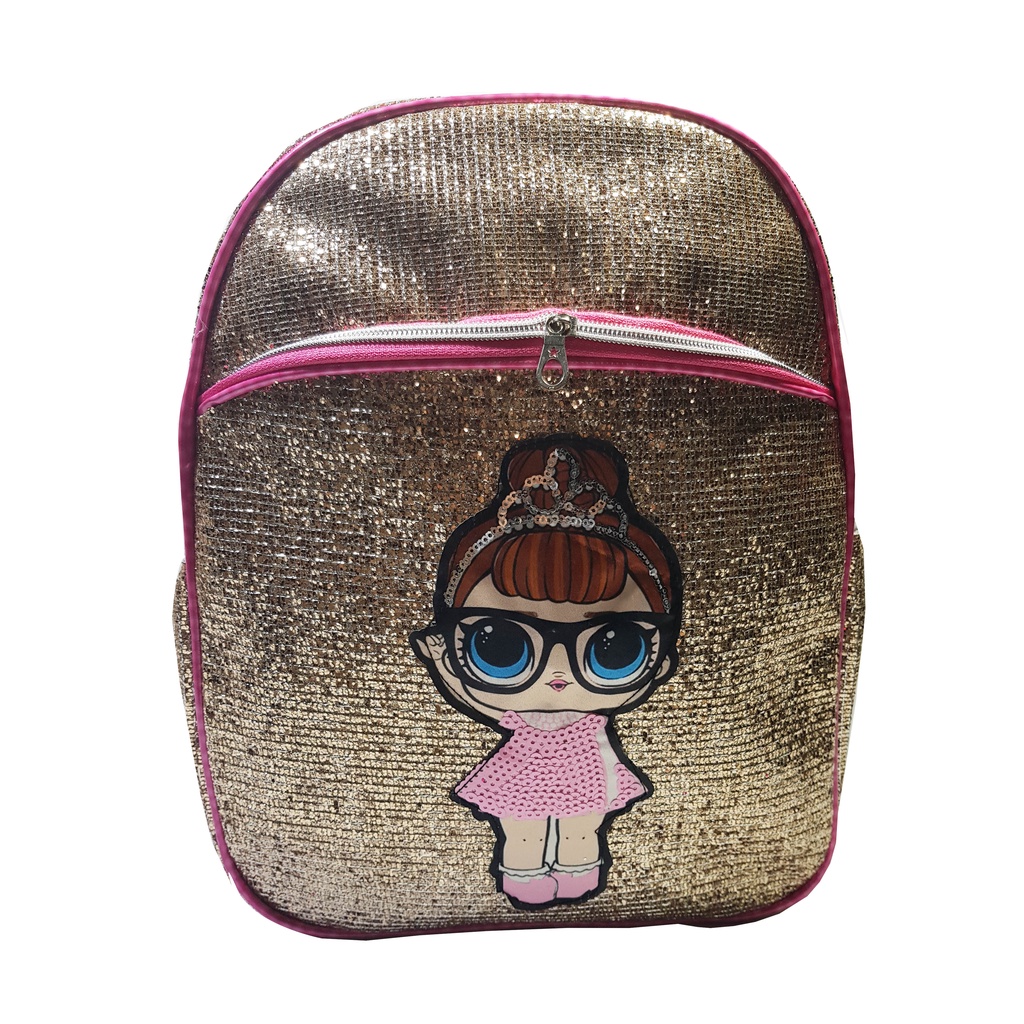 HOT SALE!!! Tas Anak Glitter Terbaru Full Glitter [baca deskripsi!!!]/ Tas Gambar LOL Frozen Tas Ransel Tas Sekolah SD TK Paud / Tas Ngaji / Tas Travel Pergi CAHAYA BUNDA SHOP