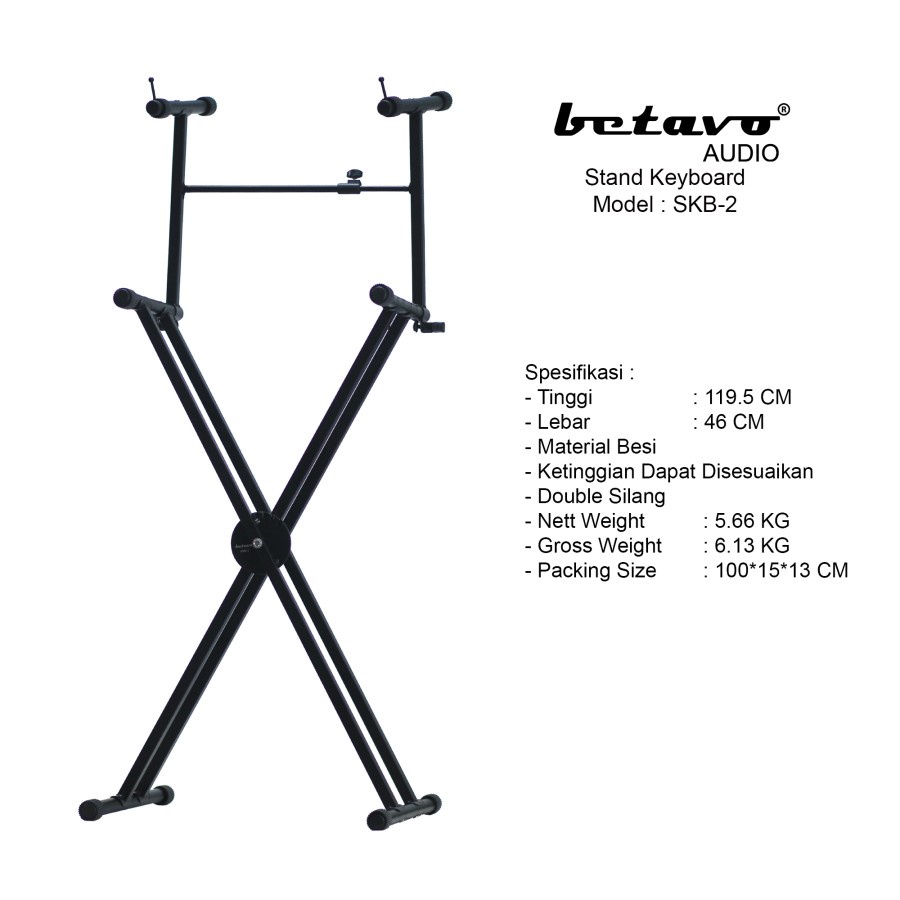 Stand Keyboard Betavo SKB 2