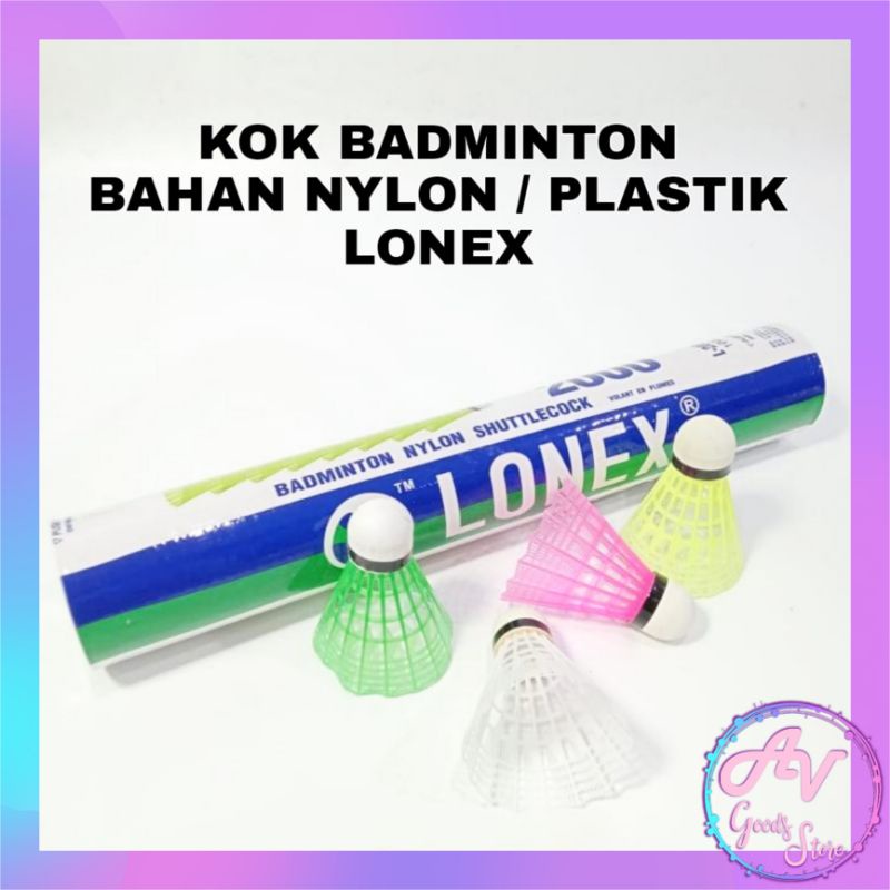 kok bulutangkis / kok badminton / bola badminton / 12pcs kok badminton