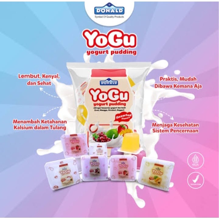 Yogu | Jelly Yogurt Pudding | Donald