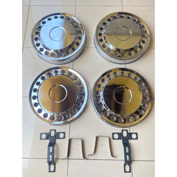 Wheeldop Adiputro R16 lubang 20 crome sepasang kanan kiri