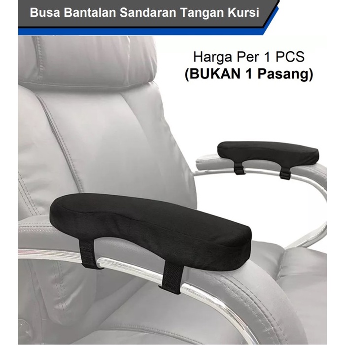Kursi Busa Bantalan Sandaran Tangan Kursi Bangku Kantor Gaming Arm Rest Seat