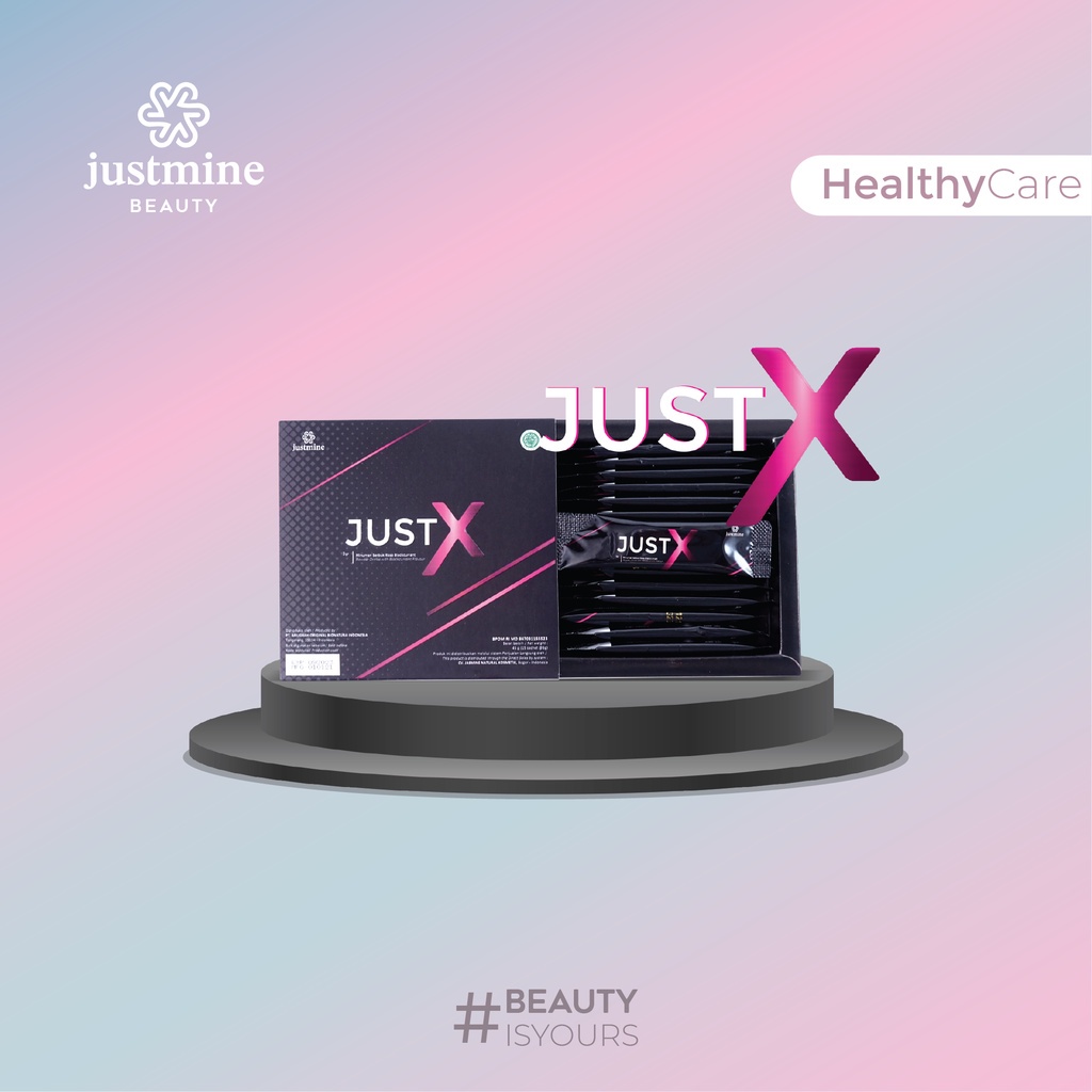 (OBRAL) Just X - Suplemen Serbuk Gingseng Herbal Penambah Stamina Pria | Suplemen Herbal Seperti Golo dan Geha | Exp September 2023