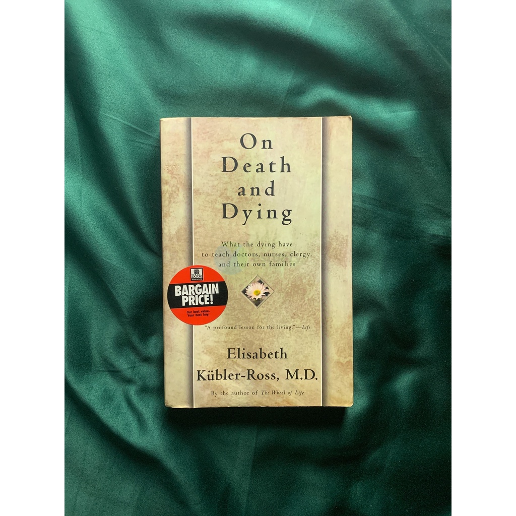 PRELOVED - Novel/Buku On Death and Dying - Elisabeth Kübler-Ross