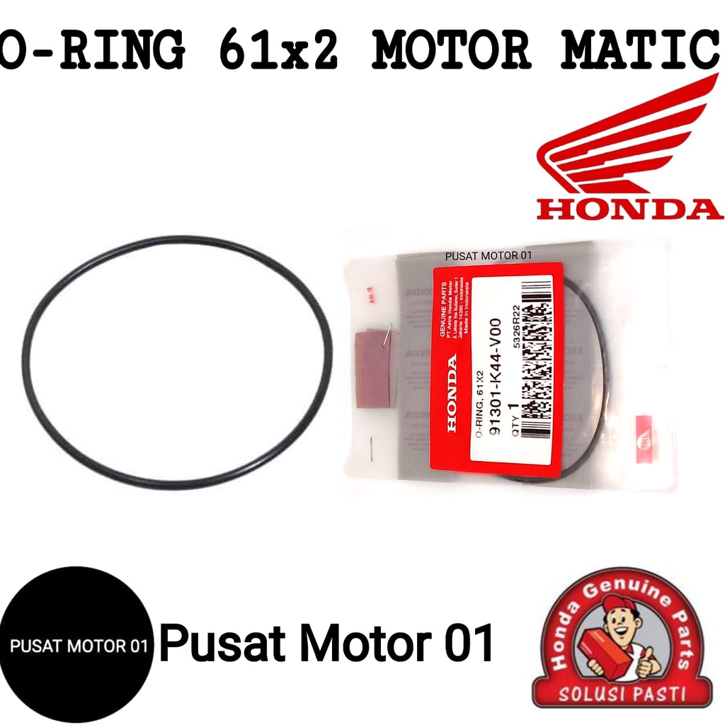 Oring Tutup Pompa Oli Original Honda O Ring 61x2 Ori Asli Motor Honda Matic Seal Oring Beat Scoopy V