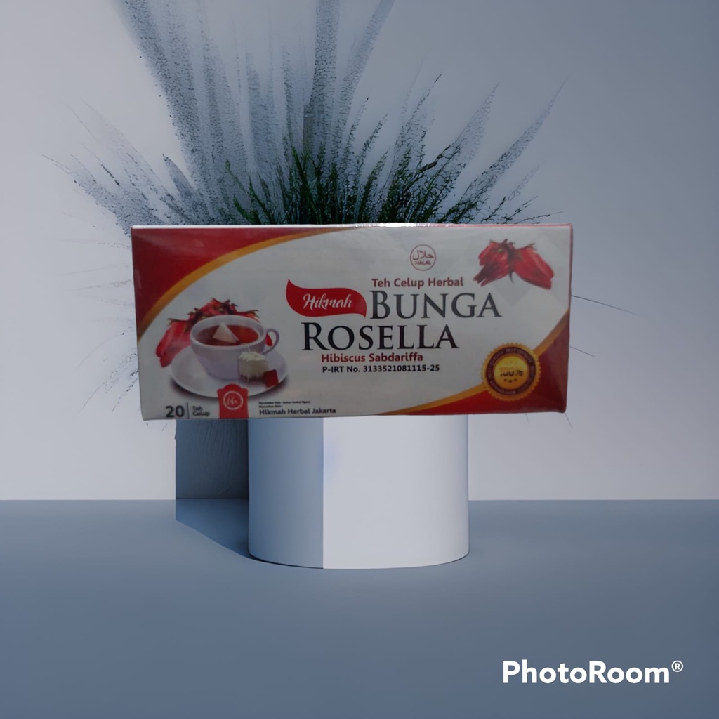 

Teh celup bunga Rosella Hikmah Herbal Asli Original
