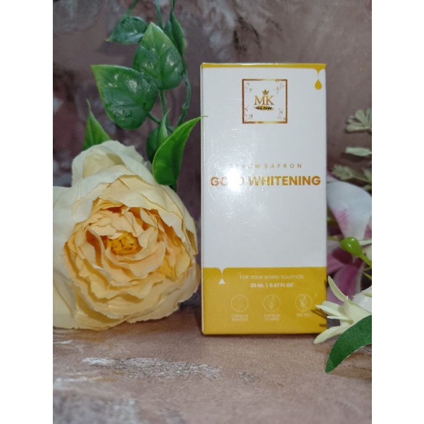 MK glow serum safron