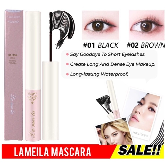 BAJ Lameila 3D Lash Long Wearing Formula Mascara Waterproof Eyelash 779 AK097