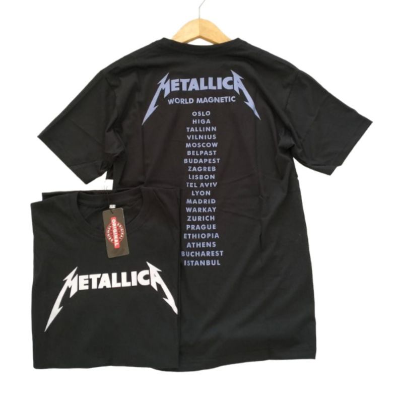 KAOS BAND METALLICA KAOS METALLICA KAOS BAND LUAR NEGERI KAOS BAND LUAR KAOS METALLICA MURAH KAOS BA