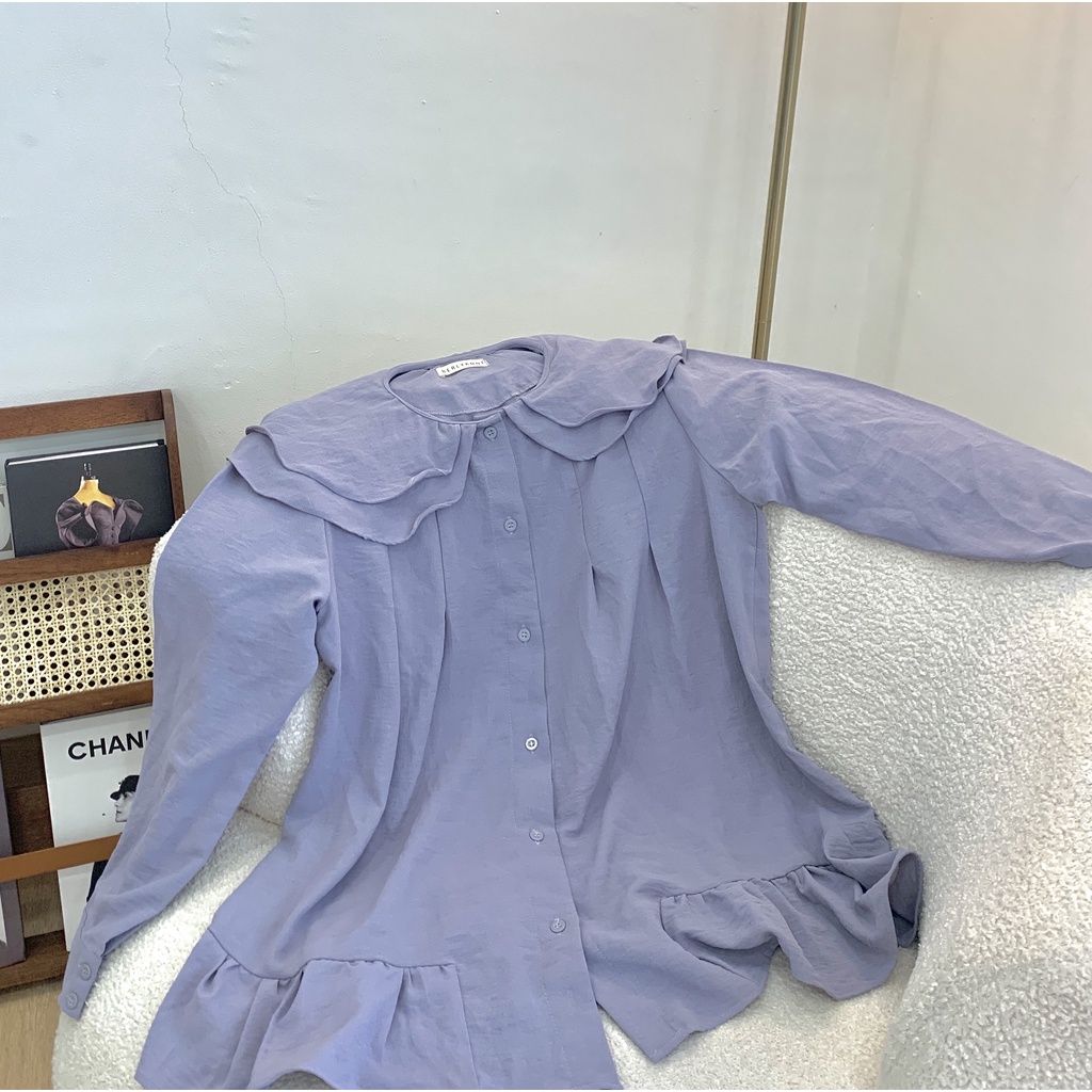 BERLYANNE - Emily Blouse - Atasan Wanita - Kemeja Wanita - Pakaian Wanita - Blouse Wanita - Baju Len