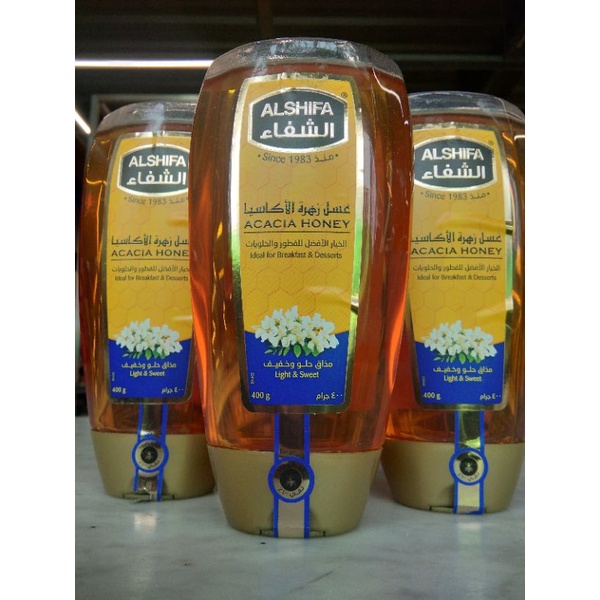 

AL-SHIFA ACACIA HONEY SQUEEZE 400gr
