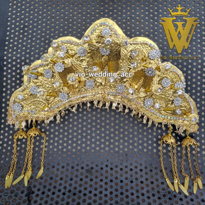 Mahkota pengantin palembang paksangko