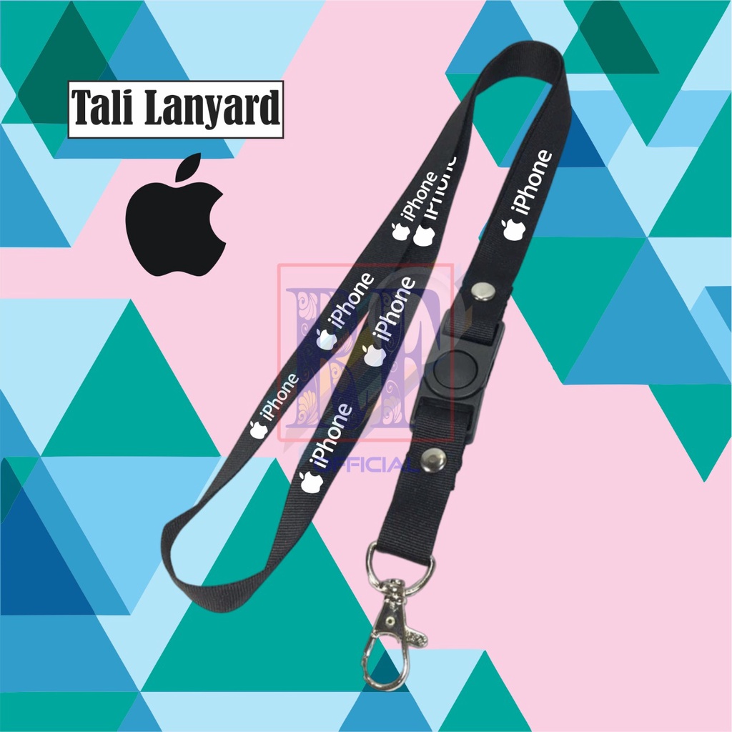 

TALI LANYARD APPLE gantungan id card gantungan flashdisk gantungan kunci gantungan hp apple digigit gantungan BEST SELLER COD