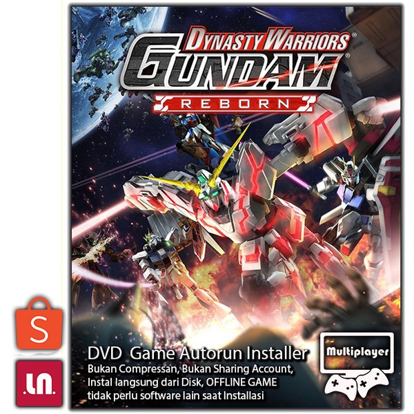 Dynasty Warriors Gundam Reborn - PC DVD Game