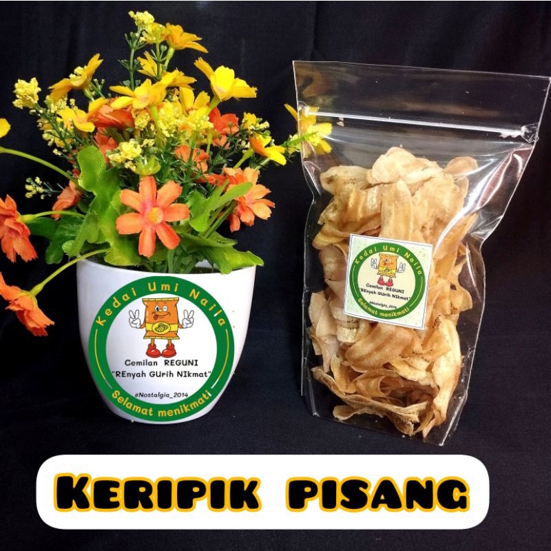 

ReGuNi Keripik Pisang 10 Pcs