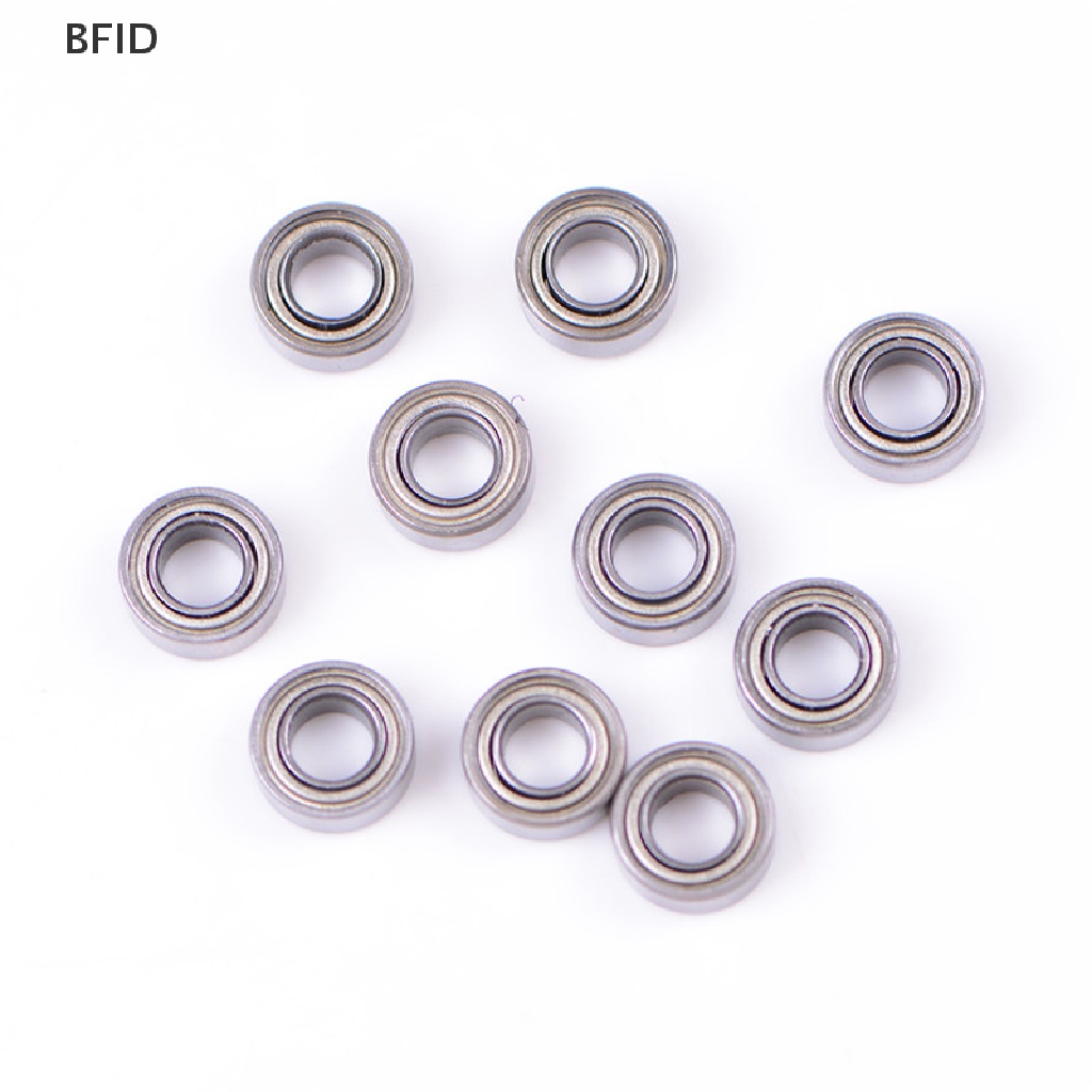 [BFID] 10pcs MR105ZZ L-1050 MR105 deep groove ball bearing 5x10x4 mm Miniatur Mr105zz Bearing ABEC-1 (10PCS) 5 * 10 * 4mm Miniatur MR105 ZZ Ball Bearing  Mr105zz bearing Bola 5x1